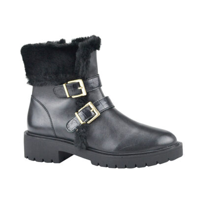 BOTIN NEGRO FELPA
