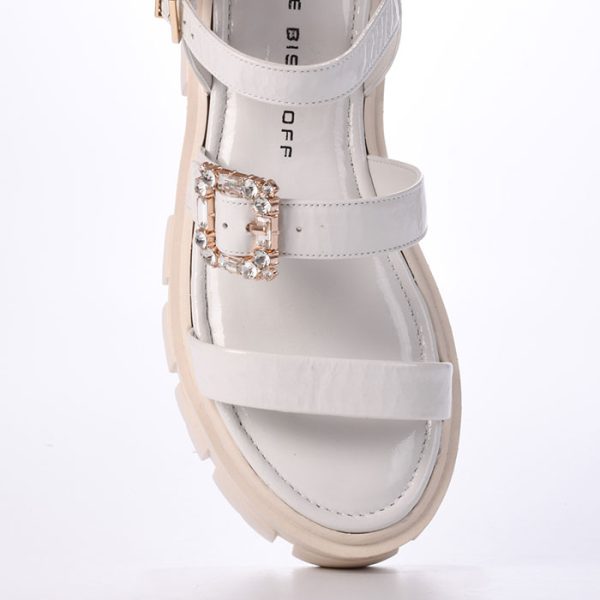 SANDALIAS CHUNKY WHITE - Imagen 3