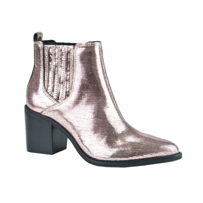 BOTIN BLUSH METALIZADO