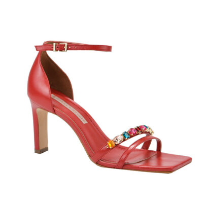 SANDALIAS COURO NAPA NEW RUBI