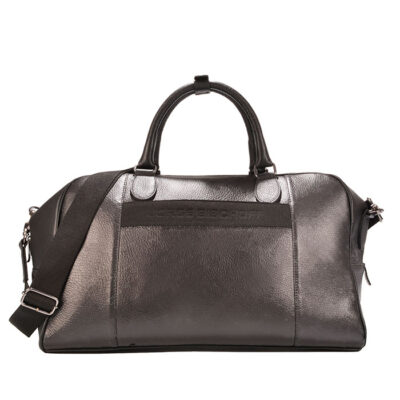 MALETA CUERO BUFALO NEGRO