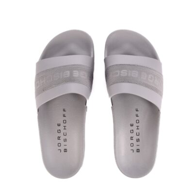 SANDALIA SLIDE GRIS