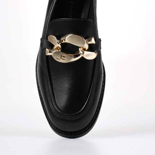 MOCASIN CUERO NEGRO NEW - Imagen 3