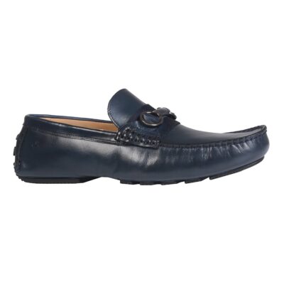 LOAFER CUERO NEW AZUL