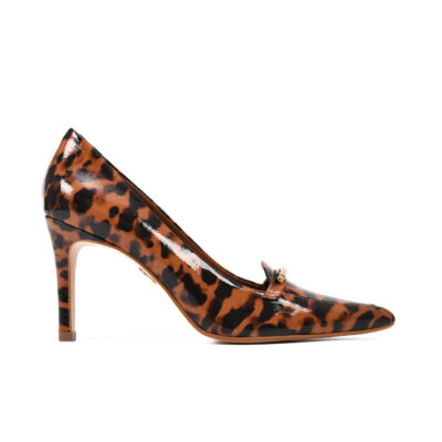 SCARPIN CUERO CROCO ANIMAL PRINT