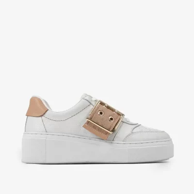 TENIS COURO FLOTER FRESH BRANCO