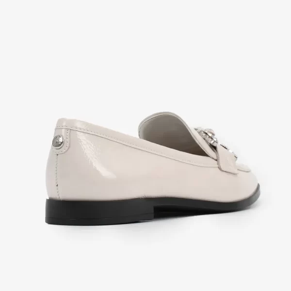 MOCASIN COURO CRINKLE BLANC - Imagen 4