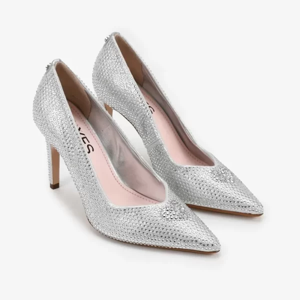 SCARPIN TECIDO TRANSFER SOFT PRATA - Imagen 2