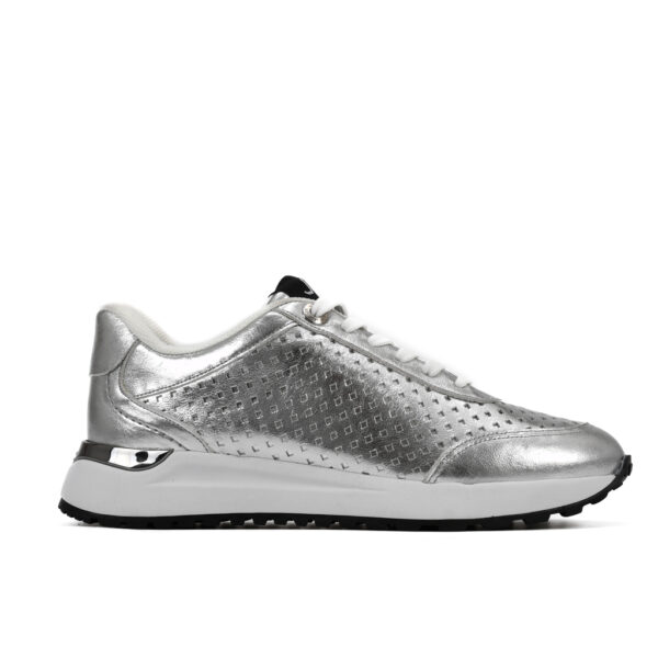 A+ TENIS CUERO FLOTER FRESH PLATA - Imagen 2