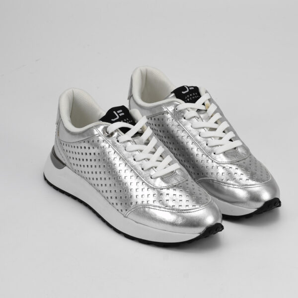 A+ TENIS CUERO FLOTER FRESH PLATA - Imagen 3