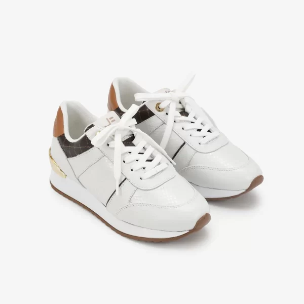 TENIS FLOTER FRESH BLANCO CON CAMEL - Imagen 3