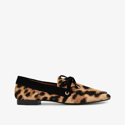 MOCASIN CUERO  ANIMAL PRINT