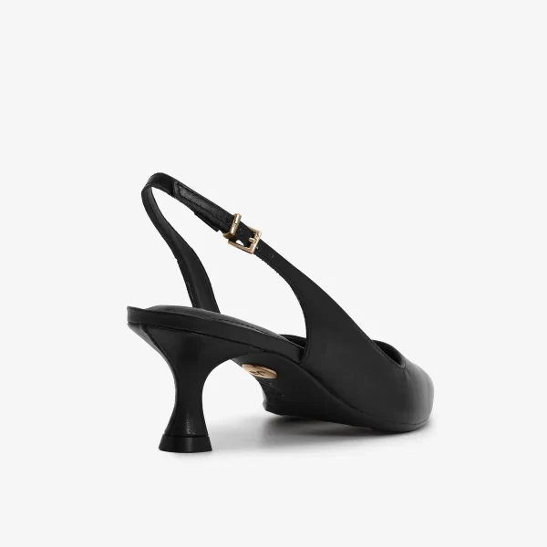 SLINGBACK CUERO NAPA NEW PRETO - Imagen 5