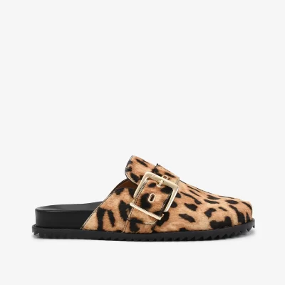 SLINGBACK RASTRERO CUERO ANIMAL PRINT