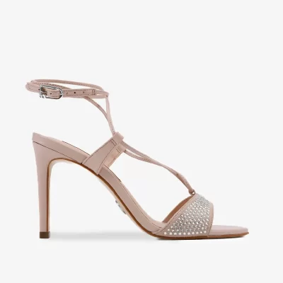 SANDALIA BLUSH CON PIEDRERIAS