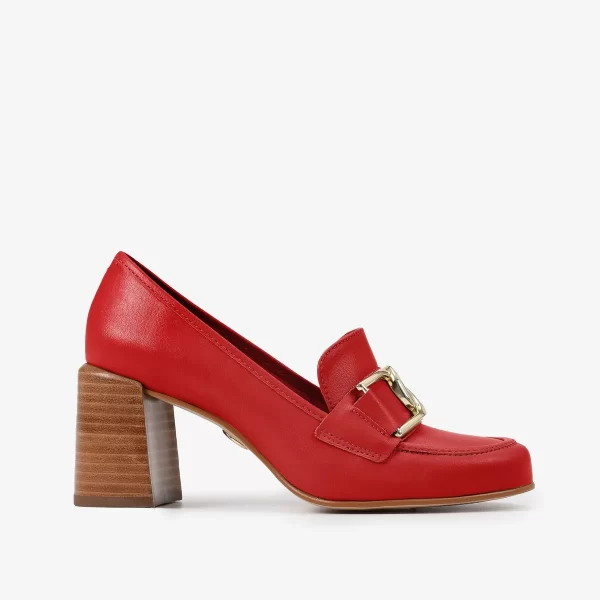 SCARPIN  CUERO RUBI