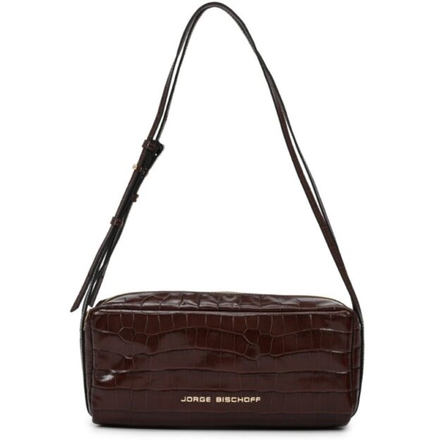 A+ CARTERA HOMBRO MARRON CROCO