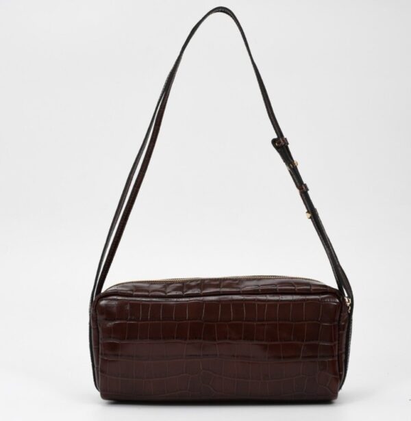 A+ CARTERA HOMBRO MARRON CROCO - Imagen 5