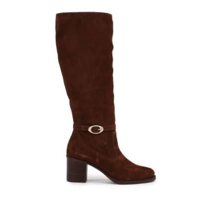 A+ BOTA CUERO CAÑA ALTA CHOCOLATE