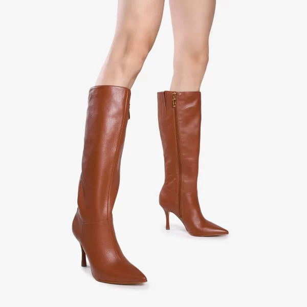 A+BOTA LARGA CUERO CANELA - Imagen 3