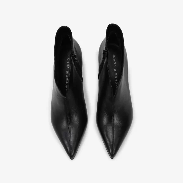 A+ BOTIN  PUNTUDO CUERO PRETO - Imagen 5