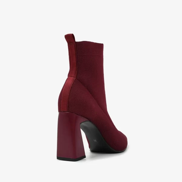A+ BOTIN GASPEA KNIT VINO - Imagen 5
