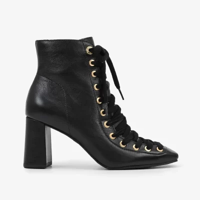 A+ BOTIN CORDON CUERO PRETO