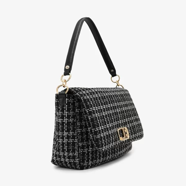 A + CARTERA CUERO TENCIDA PRETO/BLANC - Imagen 3