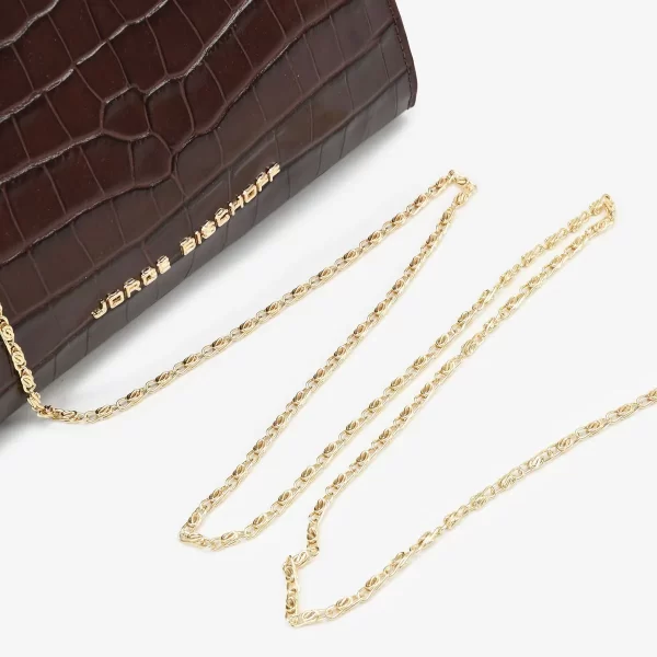 A+ CARTERA CROCO  TRANVERSAL  MARRON - Imagen 5