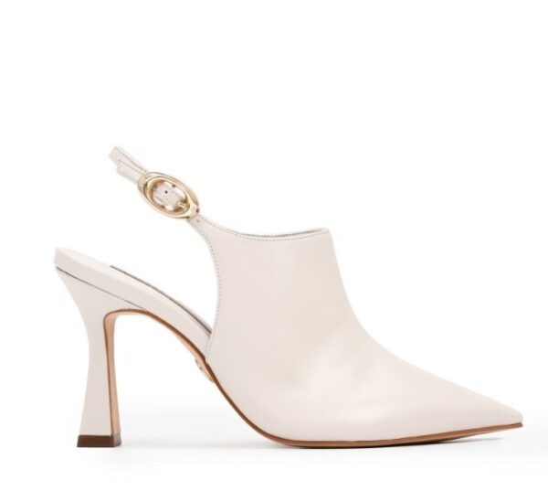 A+ SLINGBACK CUERO BLANC