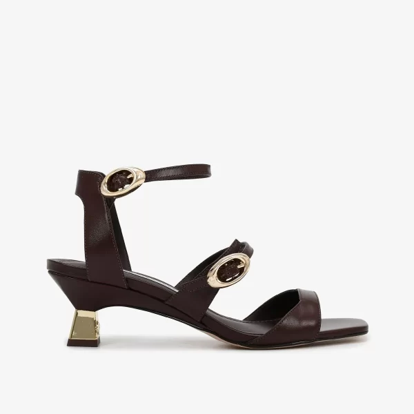 A+ SANDALIA CUERO MARRON