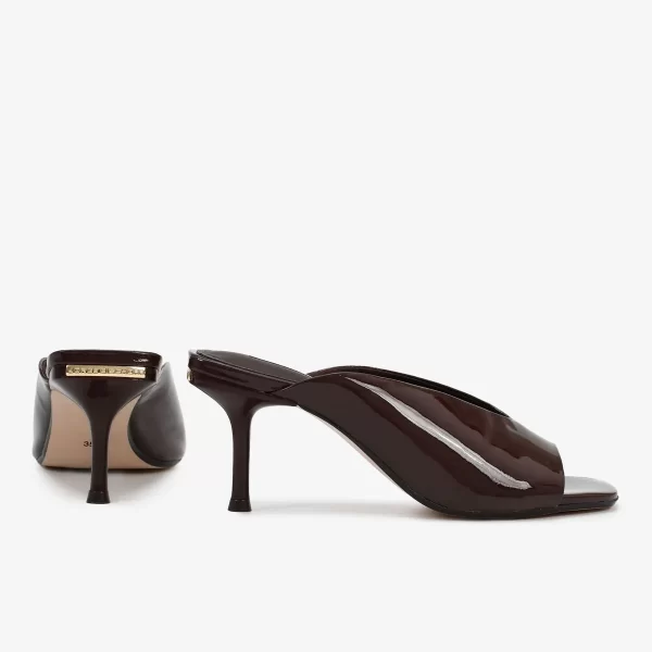 A+ SANDALIA  VERNIZ MARRON - Imagen 4