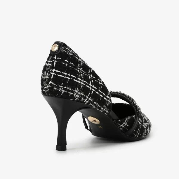 A+ SCARPIN TENCIDO PRETO/BLANC - Imagen 6