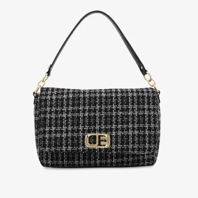 A + CARTERA CUERO TENCIDA PRETO/BLANC