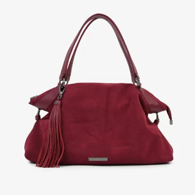 A+ CARTERA CUERO VINO