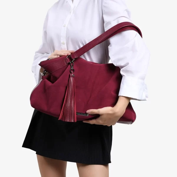 A+ CARTERA CUERO VINO - Imagen 2