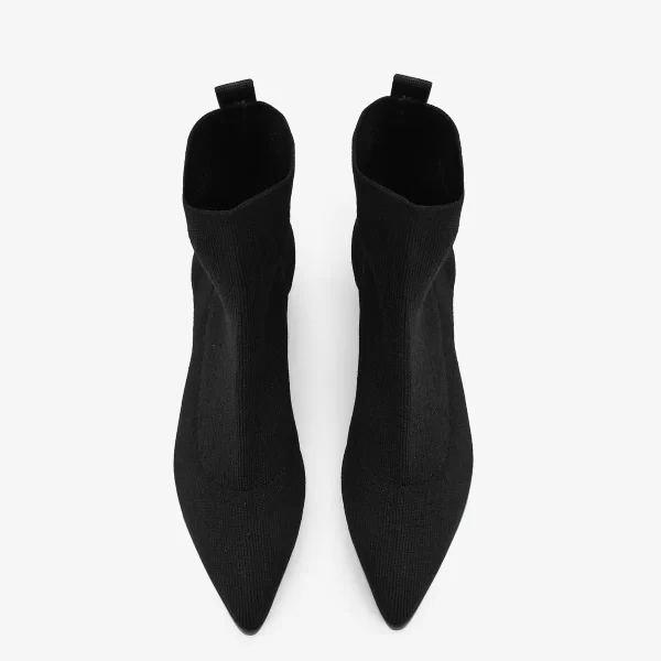 A+ BOTIN GASPEA KNIT PRETO - Imagen 4