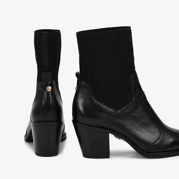 A+ BOTA CUERO PRETO - Imagen 4