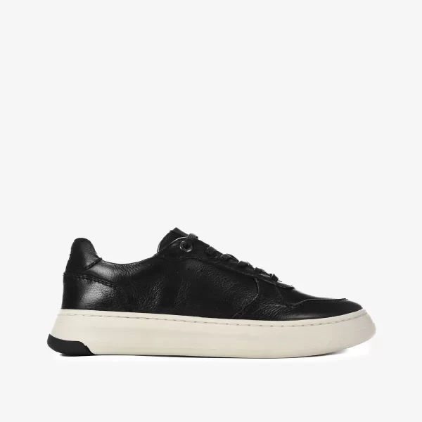 A+ TENIS CASUAL  CUERO PRETO