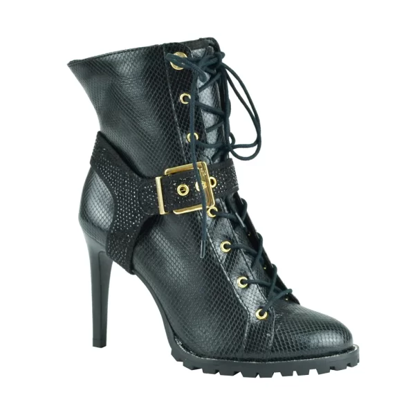 BOTA CUERO PRETO