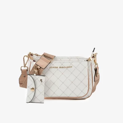 CARTERA  3  EN 1 MONOCROMADA BLANC