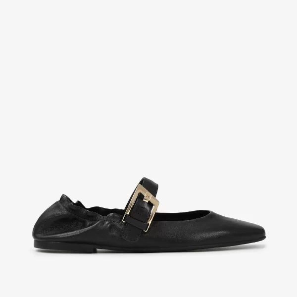 A+ . BAILARINA COURO NAPA PRETO