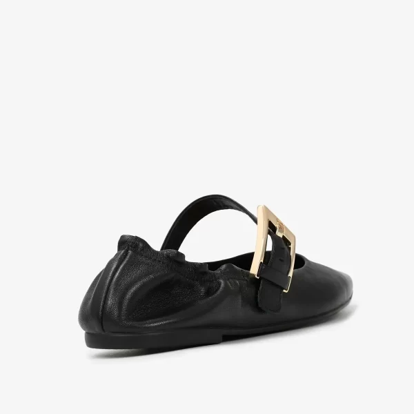 A+ . BAILARINA COURO NAPA PRETO - Imagen 6