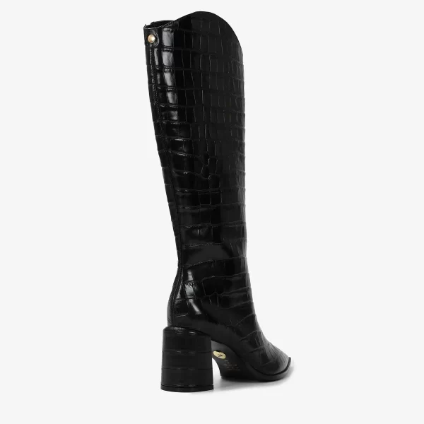 A+ . BOTA CROCO VERNIZ PRETO - Imagen 8