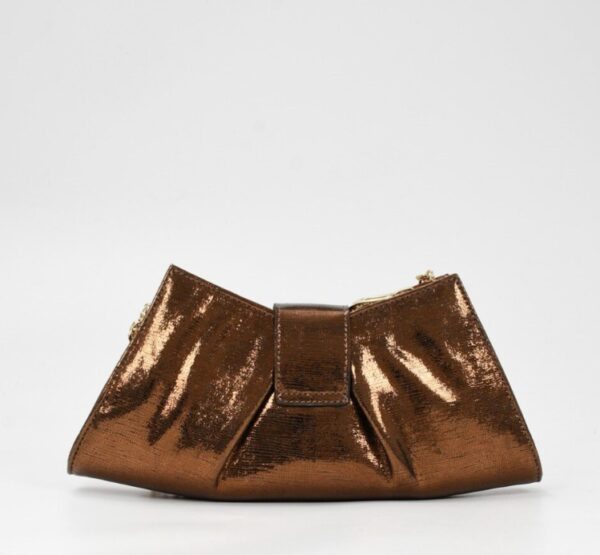 A+ . CARTERA COURO FANCY BRONCE - Imagen 3