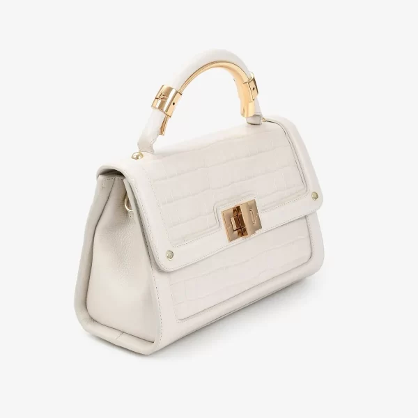 CARTERA CROCO FLOTER BLANC - Imagen 4