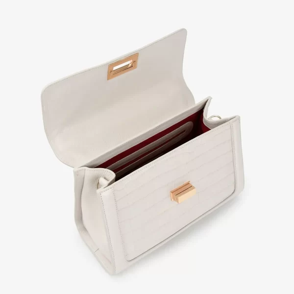 CARTERA CROCO FLOTER BLANC - Imagen 5