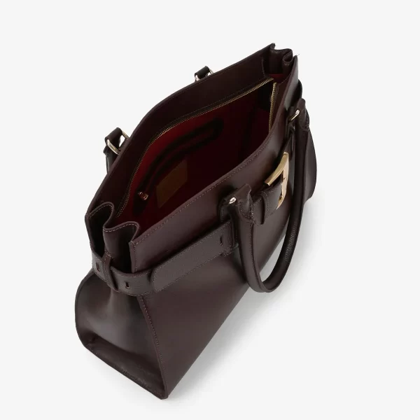 A+ . CARTERA COURO GLOVE CAFÉ  CHOCOLATE - Imagen 5