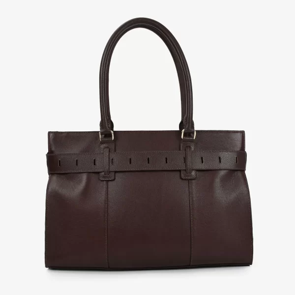 A+ . CARTERA COURO GLOVE CAFÉ  CHOCOLATE - Imagen 6