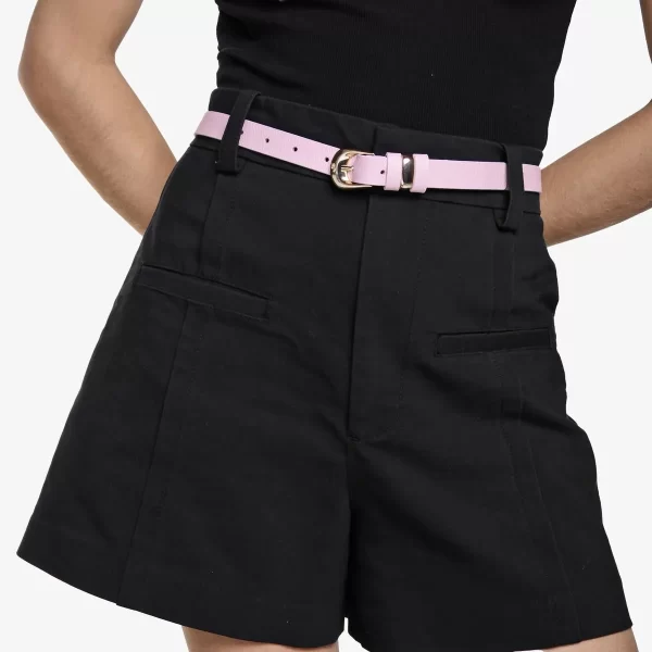 A+ . CINTURON CUERO FRESH LIGHT PINK - Imagen 3